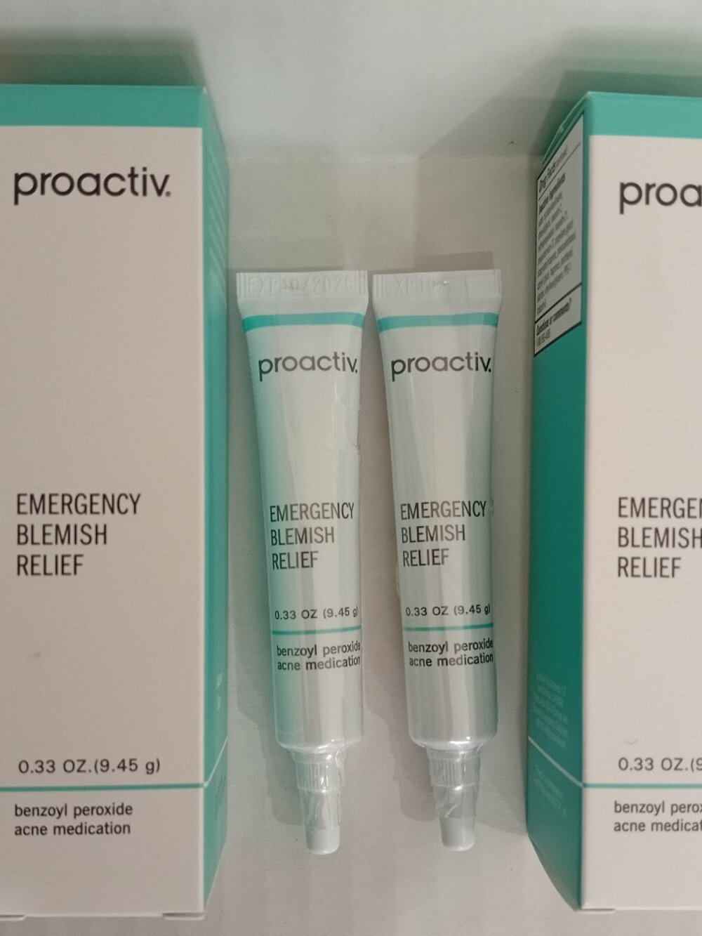 New Proactiv Emergency Blemish Relief Set of 2 Full Size NIB Ret: $25 Each